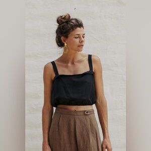 Ozma Vivian Top (Cupro)